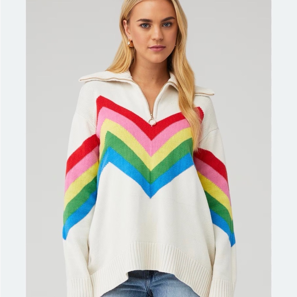 SHOW ME YOUR MUMU
WESTON HALF ZIP PULLOVER